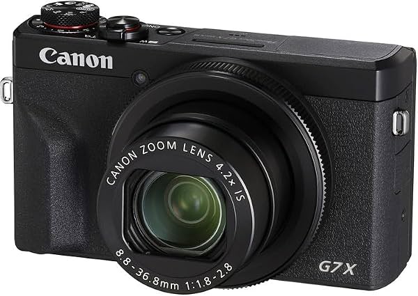 Canon PowerShot G7 X Mark III Cámara Digital (Negra)