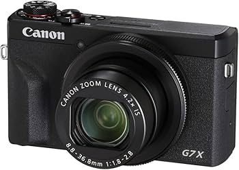 Amazon.com : Canon PowerShot G7 X Mark III Digital Camera (Black