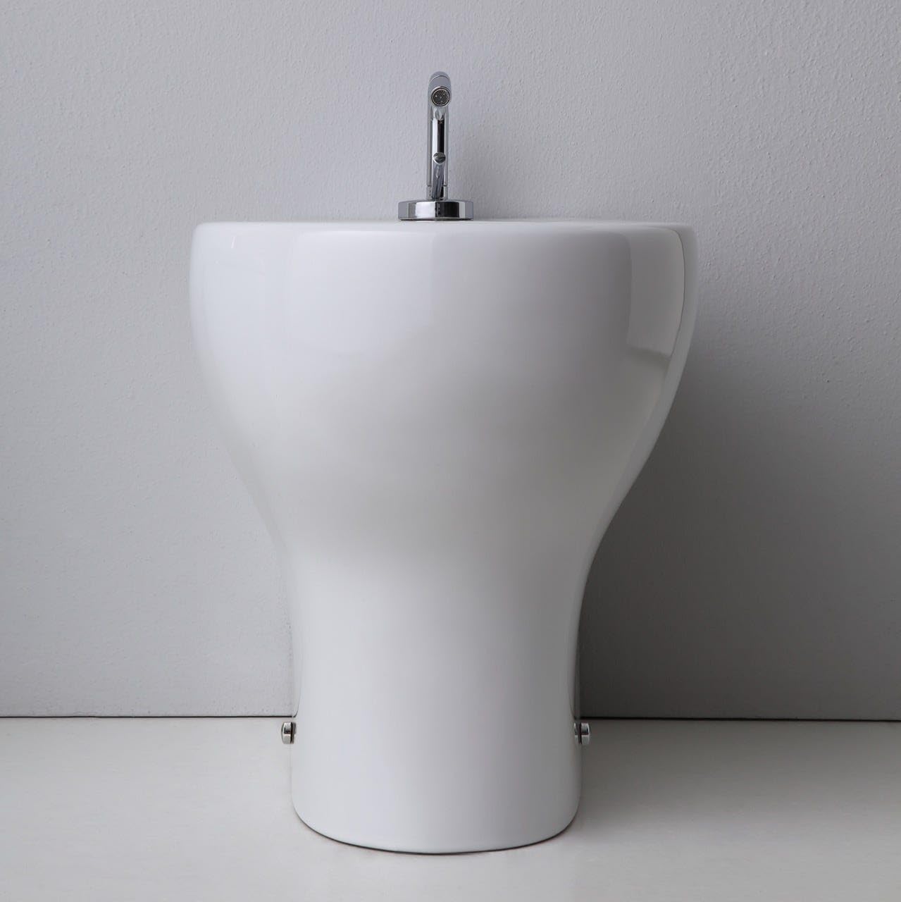 Kiamami Valentina - Sanitari Bagno A Terra Scarico Traslato Design Moderno Modello Soave