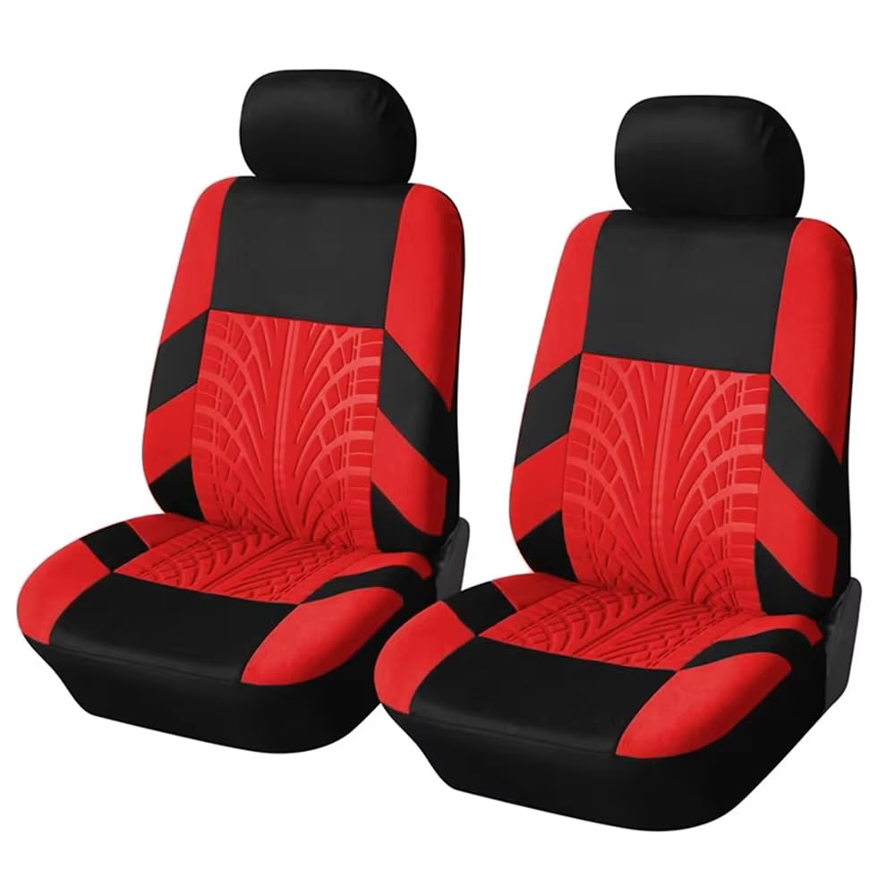 TYIOMNB Car Seat Cover Sets for MG HS Ehs Phev Plug-in MGHS AS23 2018~2023 2024, Car Front Seat Covers, Auto Breathable Seat Covers Cushions, Easy Fit,E Red
