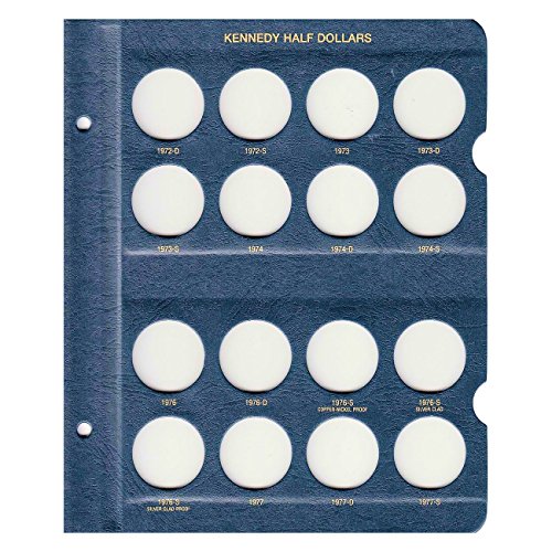 Whitman Us Kennedy Half Dollar Coin Album 1964 - 2002 #9127 #TOP2