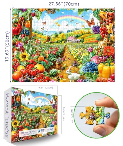 Save 50% on Garden Paradise 1000 Piece Puzzle for Adults - Image 3