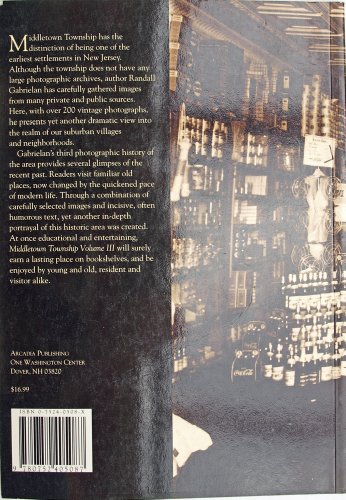 Middletown Township, Vol.3 (Images of America) 075240508X Book Cover