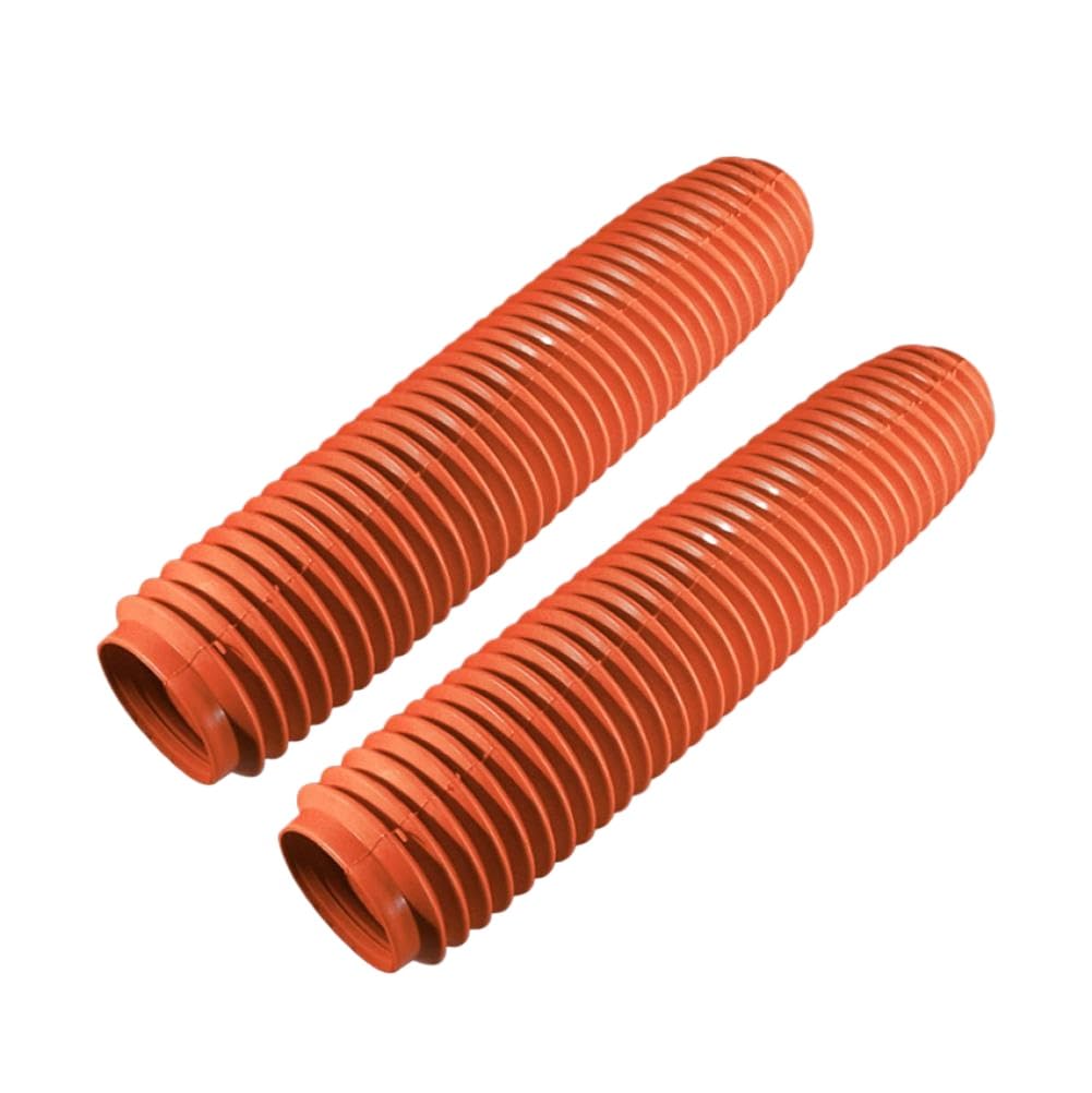 Funda Protectora Amortiguador Horquilla Compatible con Honda CR125R(Orange)