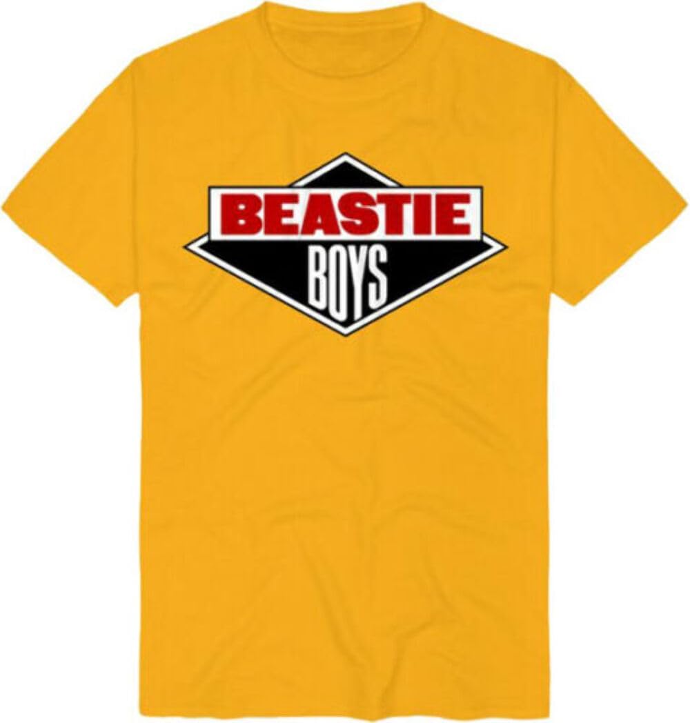 Beastie Boys Men's Logo T-Shirt Yellow XX-Large
