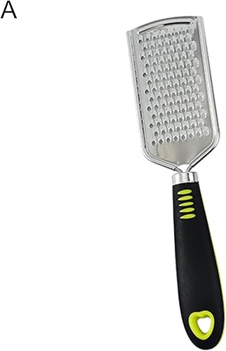 Miniatura 2 de Rallador de acero inoxidable de mango largo para queso, multiusos, para alimentos, verduras, herramientas de cocina para restaurante, hogar, A