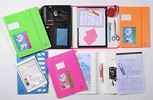 Exacompta 3805e Tabbladen en borden, 30.2 x 24,5 cm, Translucide - Image 3