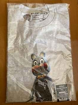 Amazon.co.jp: サイレントヒル ロビー ザ ラビット 撲殺兎 Tシャツ L