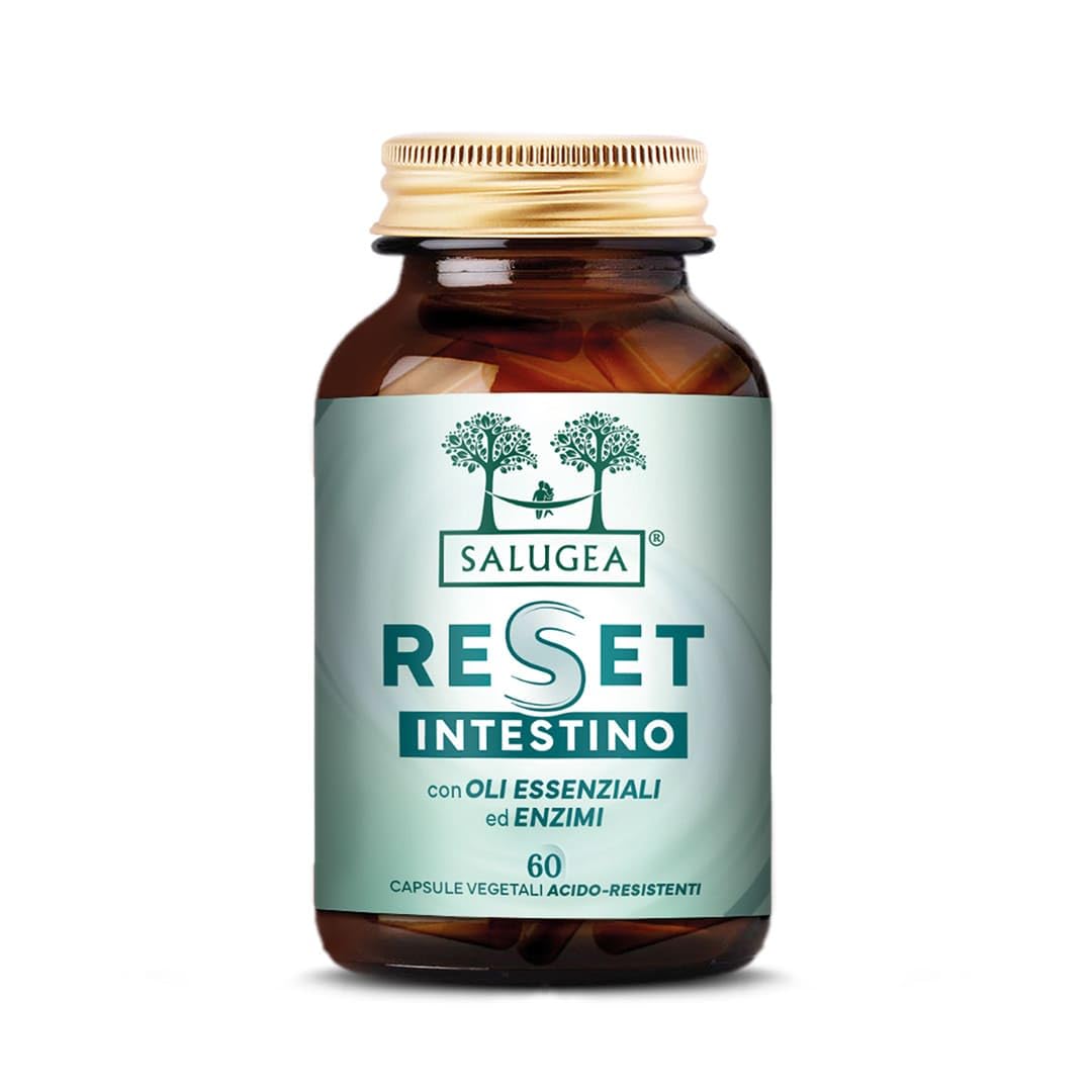 Reset Intestino Salugea - Integratore Detox Naturale 60 Capsule