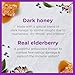 Zarbee's Children's Daytime Honey Cough Syrup + Immune for Kids 2+, Cough Syrup with Soothing Dark Honey, Real Elderberry, Vitamin D & Zinc, Drug & Alcohol-Free, Mixed Berry, 4 fl. oz