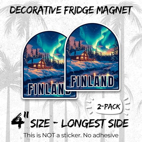 Imán decorativo 4 pulgadas, pack por 2 miniatura 2