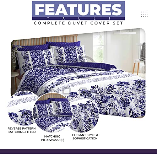 GC GAVENO CAVAILIA King Size Duvet Cover Sets With Fitted Sheet - Polycotton Complete Bedding Set including Pillow Cases - Image 2