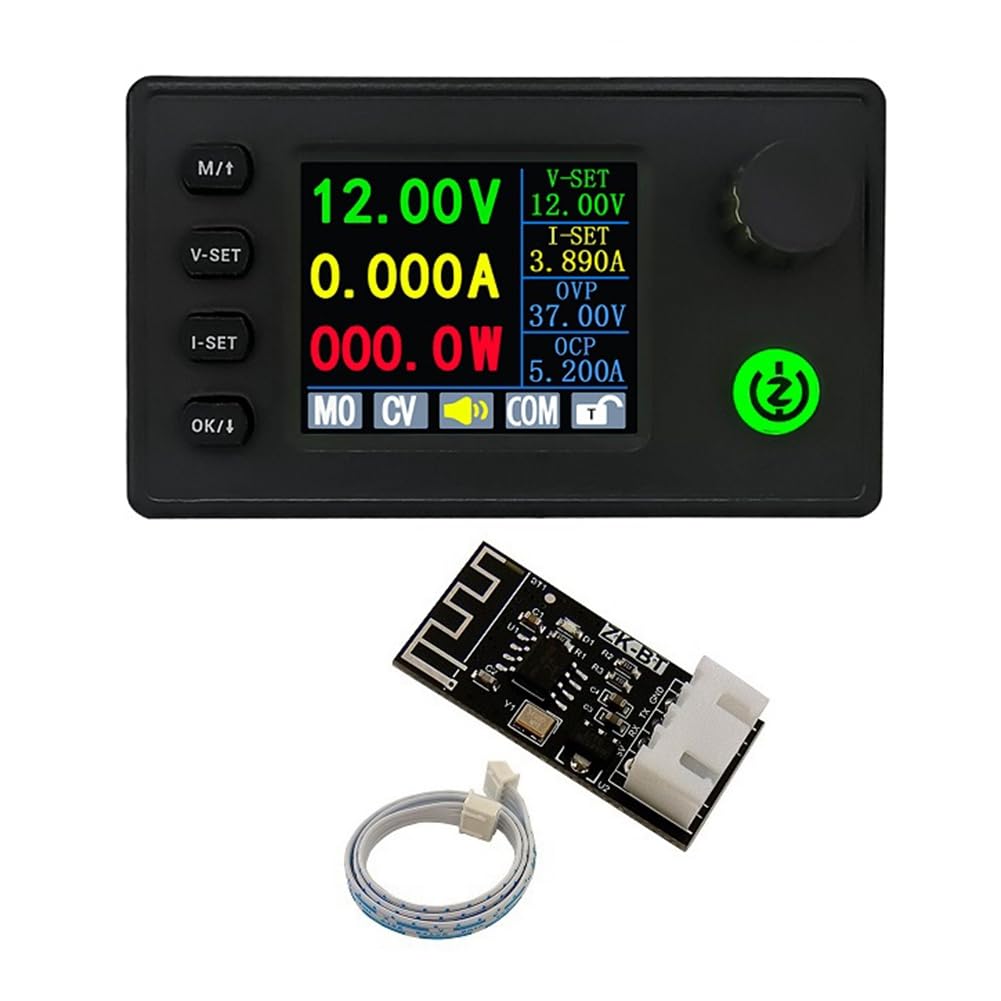 SK150C DC-DC Boost-Konverter 150 W, 7-36 V Eingang, Einstellbar 0,5-40 V – Mit Farbdisplay & Schutzfunktionen