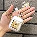 Airpods Case,Rcligent Perfume Bottle Case Keychain Soft Skin Shockproof Case for Apple Airpods 1