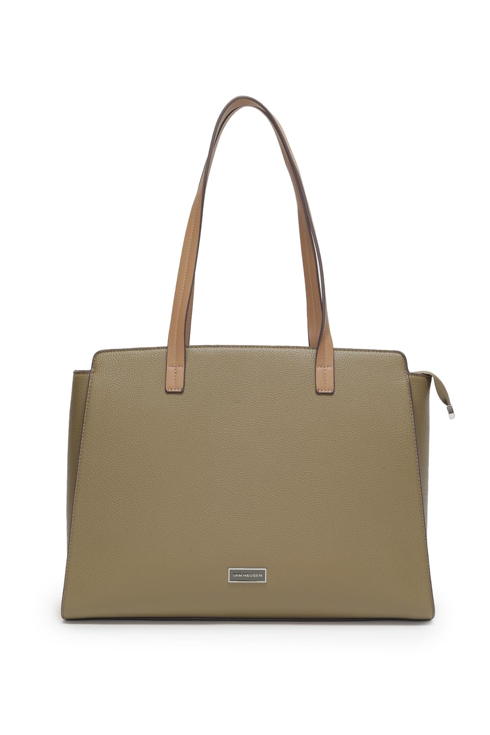 van heusen Women Olive Textured Casual Tote Bag-picture-14