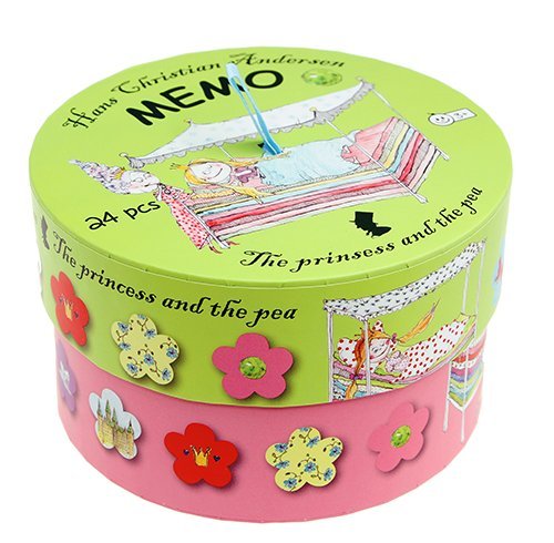 Barbo Toys Barbo Toys6128 Barba Toys 24 Pieces HCA Princess on The Pea Mini Memo, Multi-Color