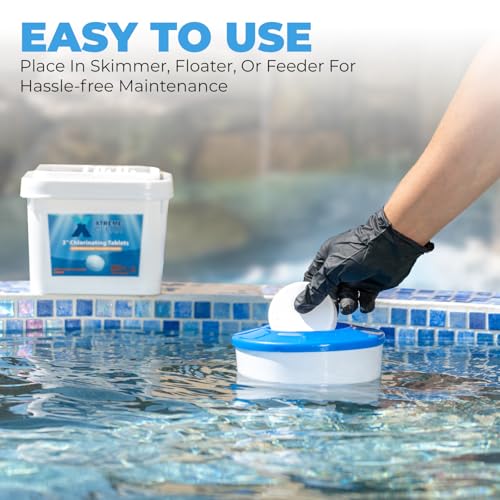 XtremeClear 3 Inch Stabilized Chlorine Tablets for Sanitizing Swimming Pools - Individually Wrapped, Slow Dissolving Chlorine - Tri-Chlor - 5 Pounds - Image 4