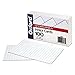 Oxford Grid Design Index Cards, 3 x 5 Inches, White, 100 per pack (02035EE)