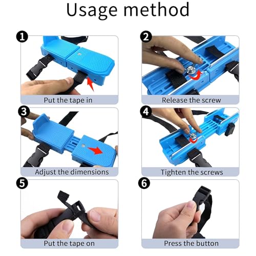 image for Shupakul 1 Pair Toddler Ice Skates- Adjustable Kids Ice Skates- Double