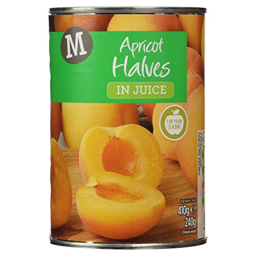 Morrisons Apricot Halves in Juice 410g