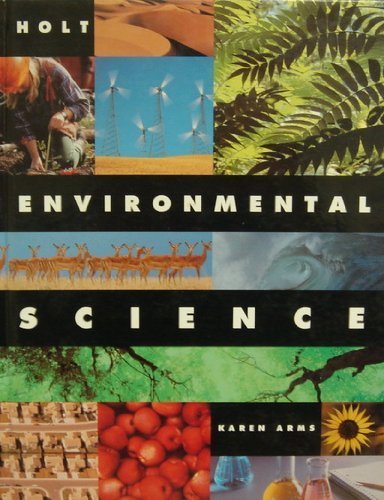 Holt Environmental Science by Karen Arms (1996-01-03): ARMS: Amazon.com ...
