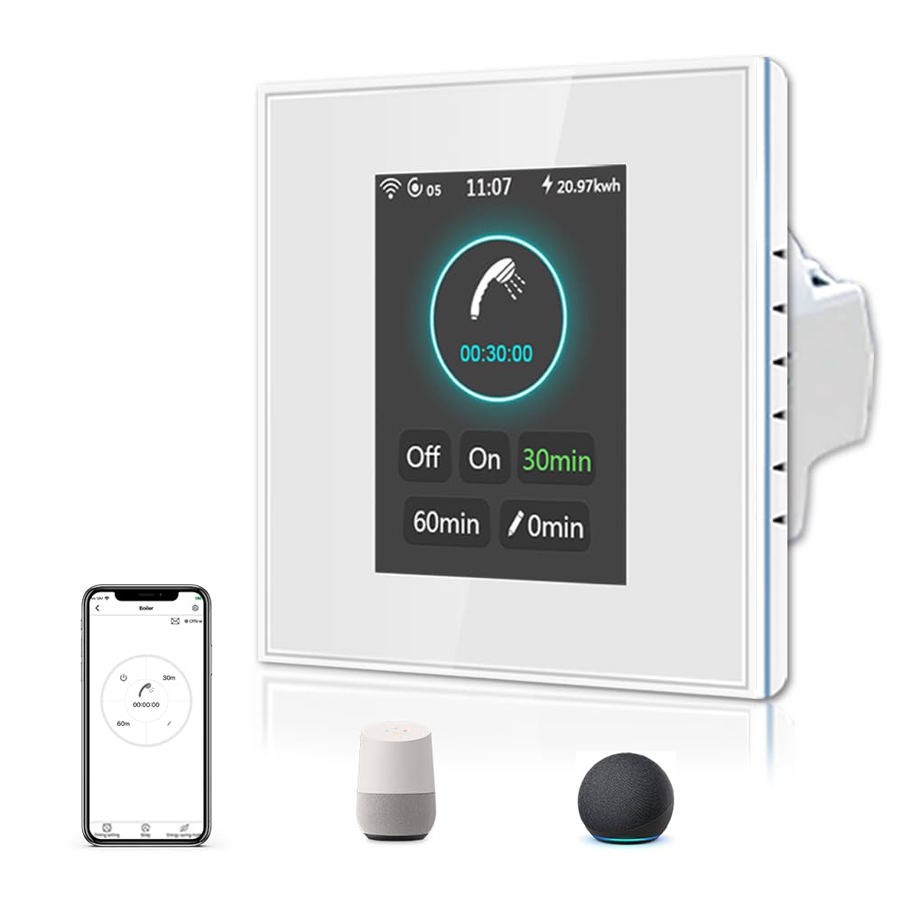 Lanbon L8 Hb Lcd 25a Heater Timer Smart Switch Work Desertcart