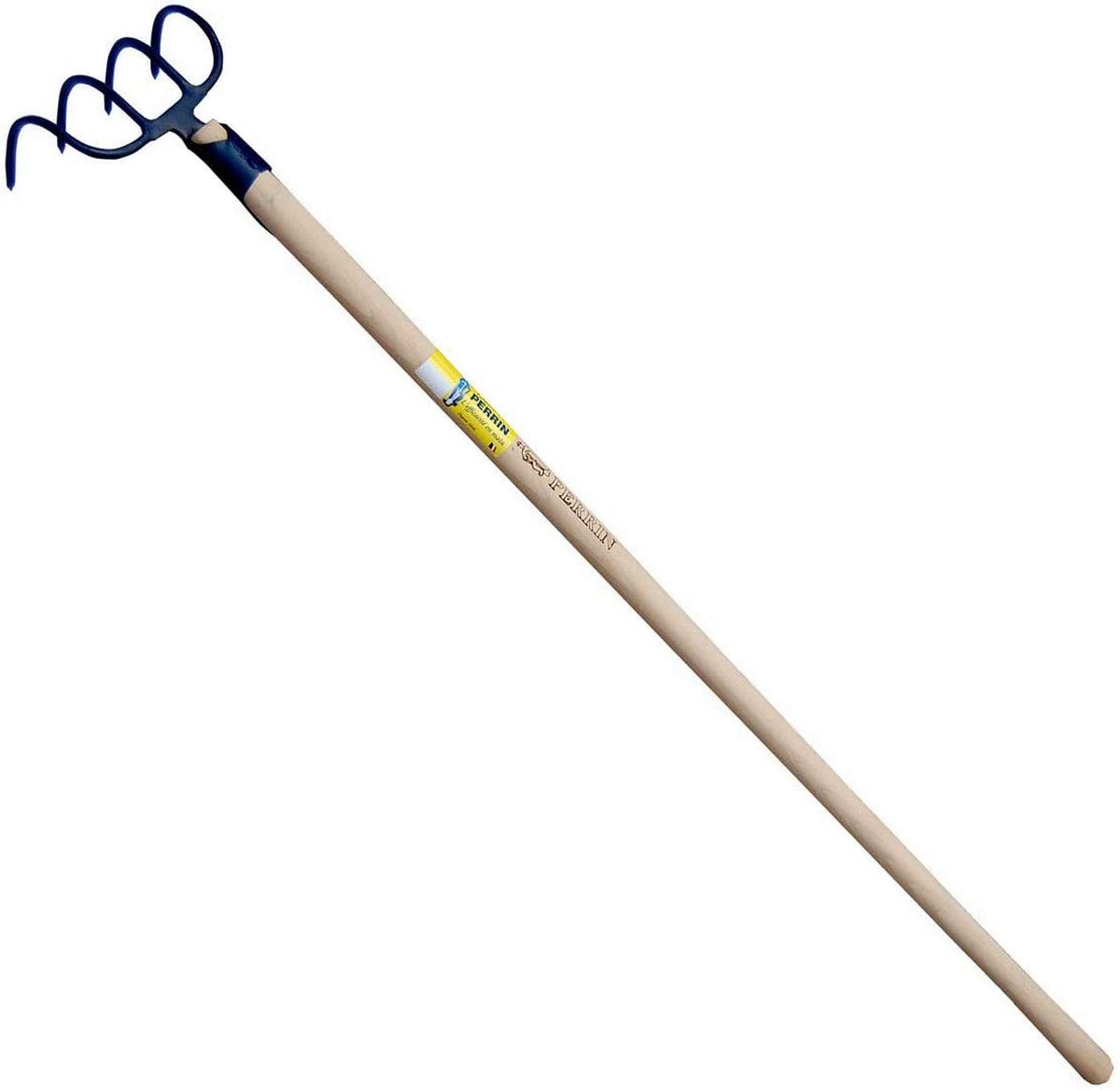 Outils Perrin Croc à Fumier Courte Emmanché Droit 135, 4 Dents, 14cm Largeur