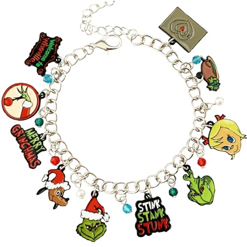 LMBOGIY Bracelet Metal Charm Bracelet for Men and Women