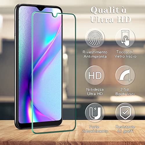 Pokolan 3 Pezzi Vetro temperato per Samsung Galaxy...