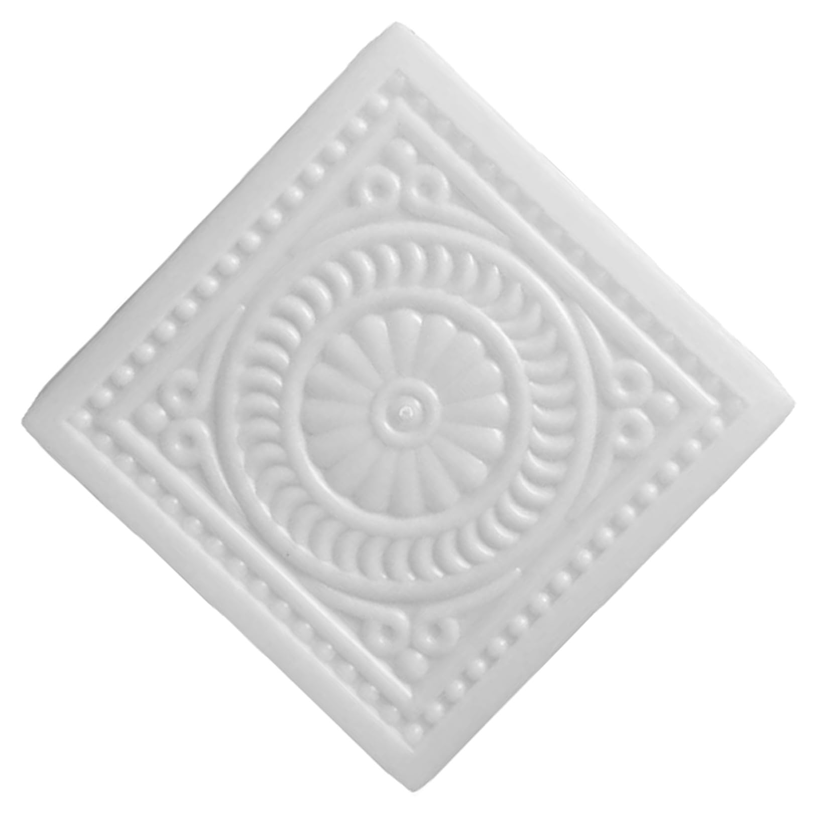 BESPORTBLE Molde de Hormigón para 37X37Cm para y Patio Molde Reutilizable para Adoquines de Usar para Decoración de Exteriores