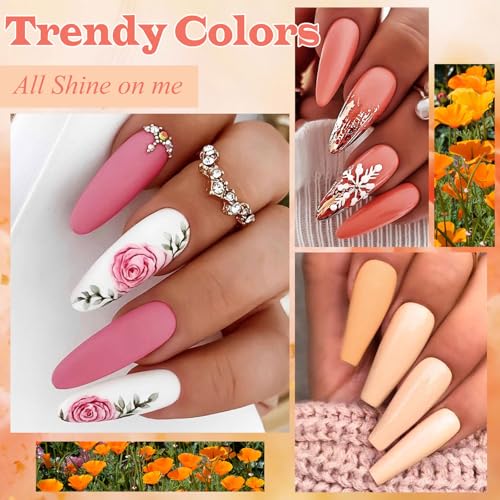 Set de 12 esmaltes de uñas en gel MEET ACROSS miniatura 2