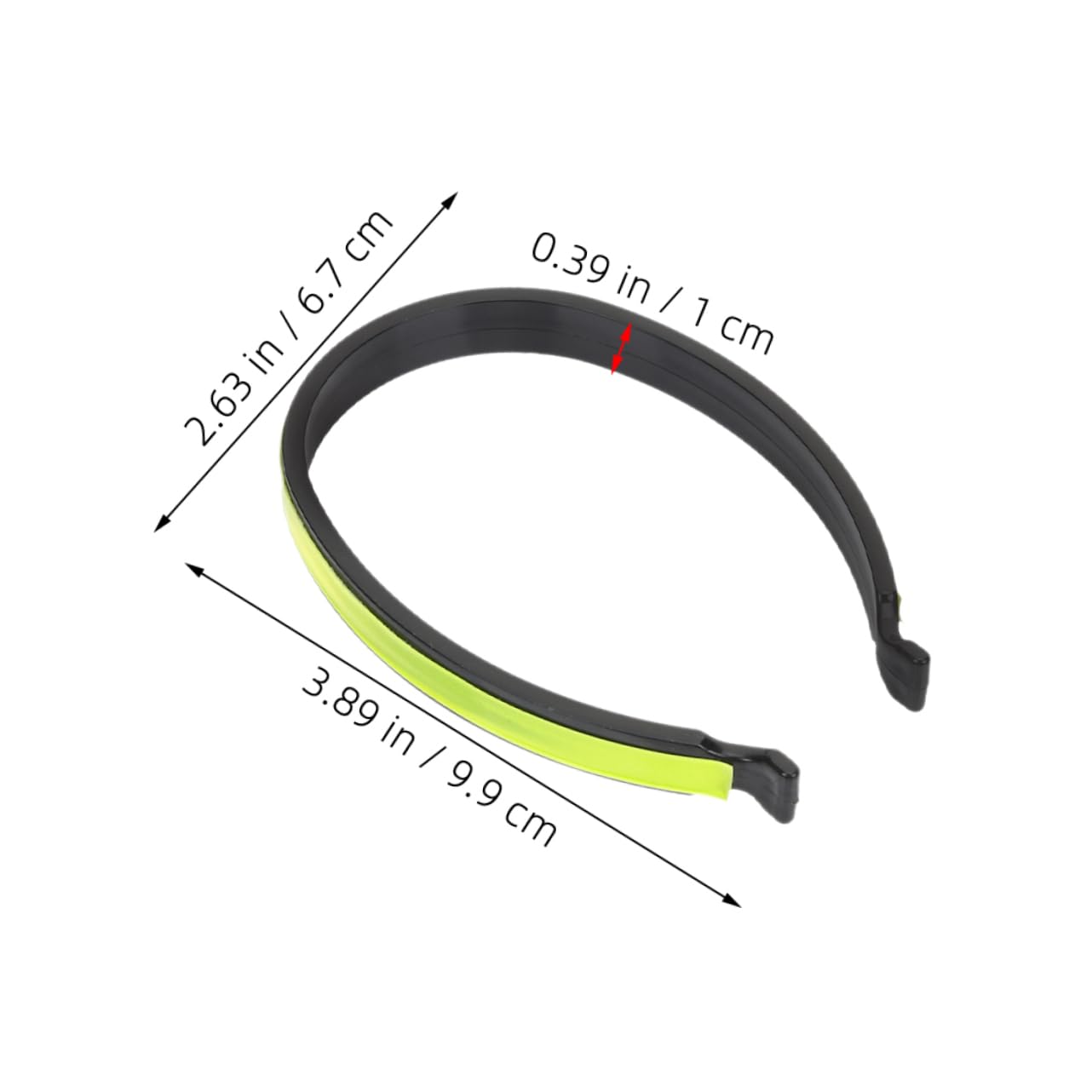 GANAZONO 3pairs Reflective Cycling Trouser Clips High Visibility Leg Bands for Biking Lightweight Fit Safety Gear for Night Riding Cyclists of Reflective Pant Straps