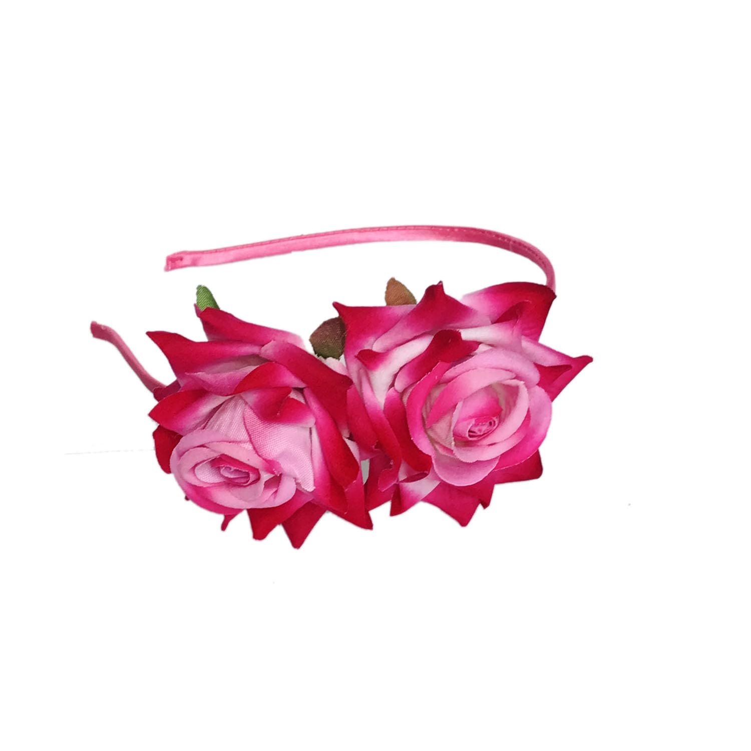 Arooman™ Rose Flower Headband, Hairband,Handmade Hair Band For Girls & Women, Pack-01, Color-Rani Pink (B0CWLMV63C) Amazon Price History, Amazon Price Tracker
