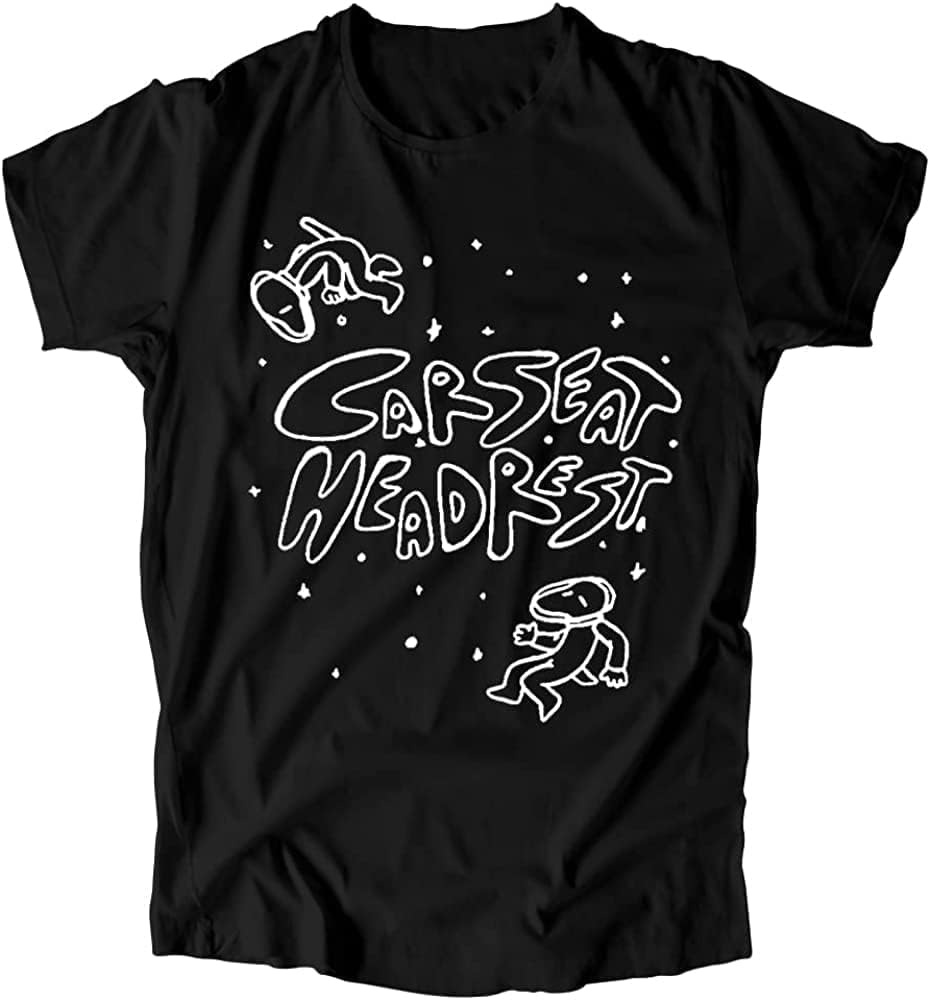 Inextone Men's S1 Funny Car Seat Headrest Merch Twin Fantasy Art T-Shirt (,M)