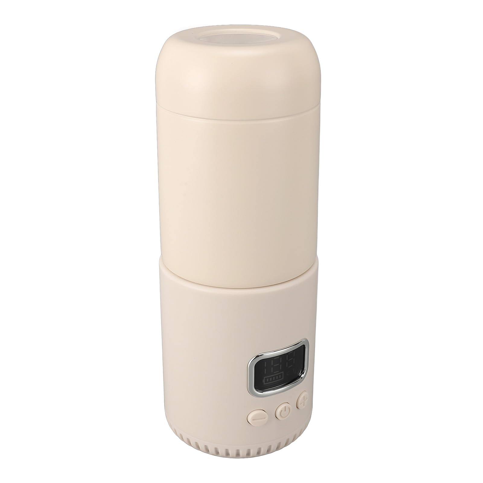 Ładowalny Podgrzewacz do Mleka USB, Szybkie Nagrzewanie 400 Ml, Duża pojemność 10000 MAh, Przenośny Podgrzewacz do Butelek do Podróży na Zewnątrz, Wykonany ze Stali Nierdzewnej,