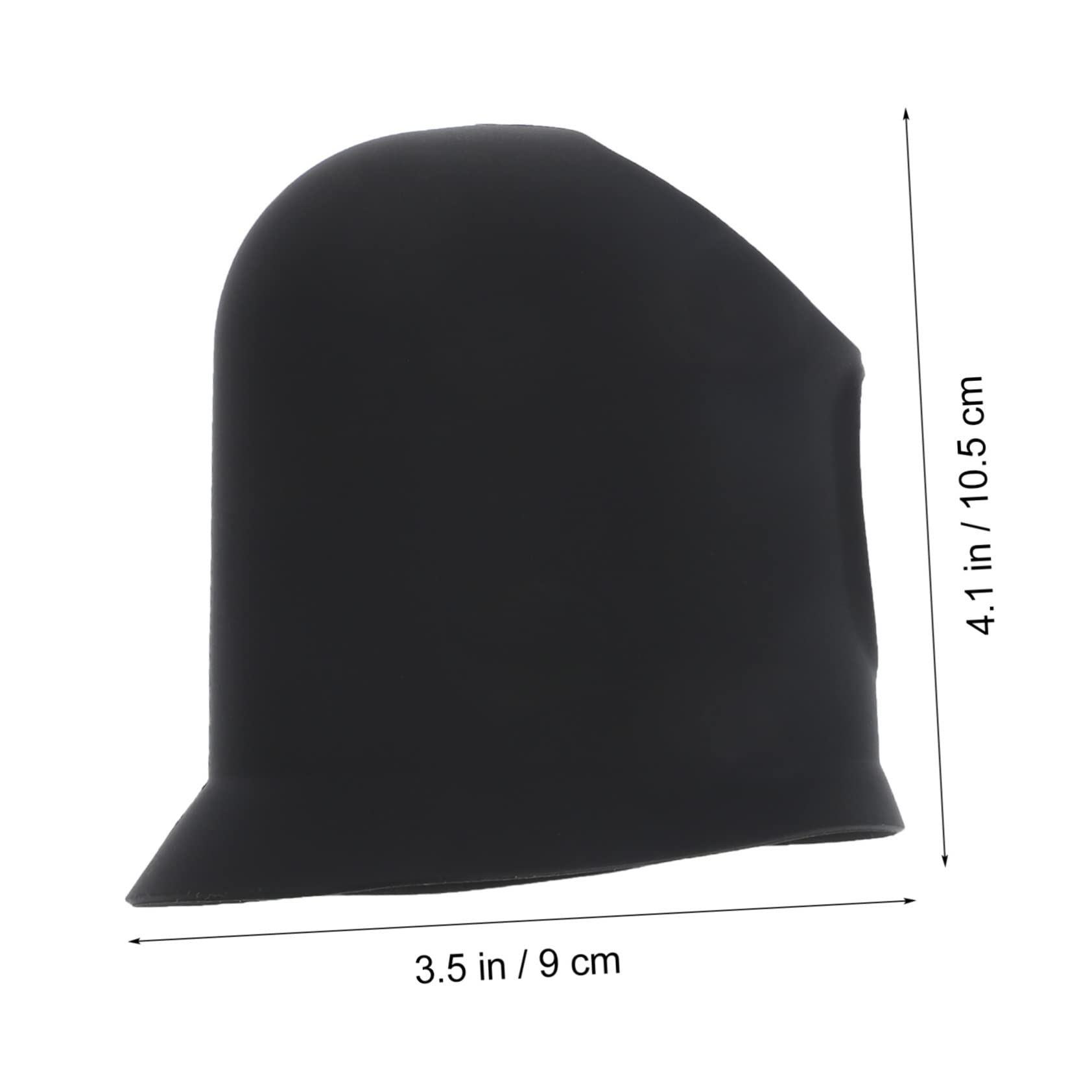 BRIGHTFUFU Silicone Camera Protective Cover for Weatherproof Monitor Camera Protector Black Rainproof Flexible Cover