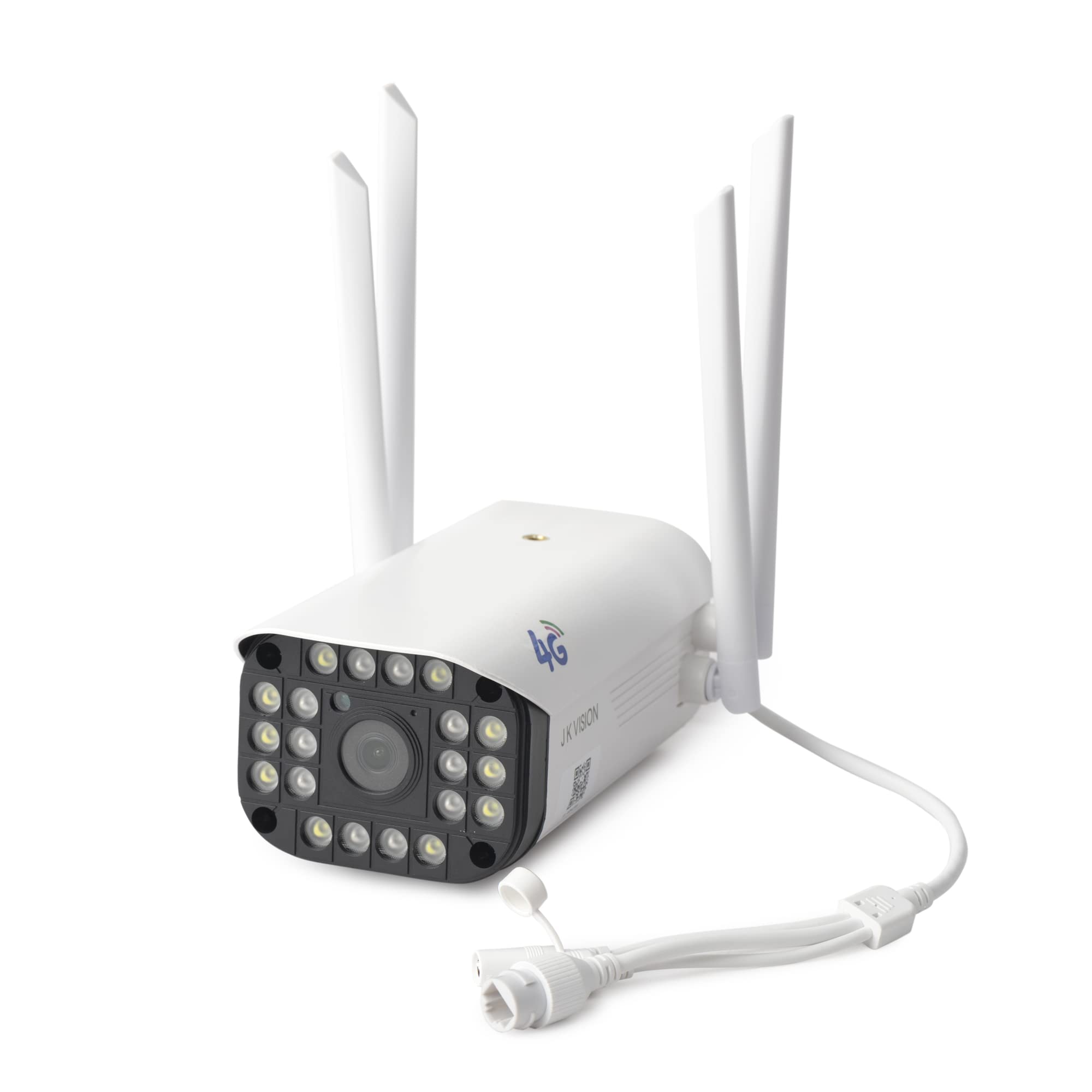 3MP WiFi 4G SIM CCTV Bullet Camera, Color Night Vision, Audio Record, Two Way Talk, Memory Card Supported, All SIM Support (JIO, Vodafone, Airtel, Compatible with J.K.Vision BNC-image-46