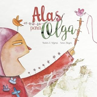 Diseño de la portada del título Alas para Olga