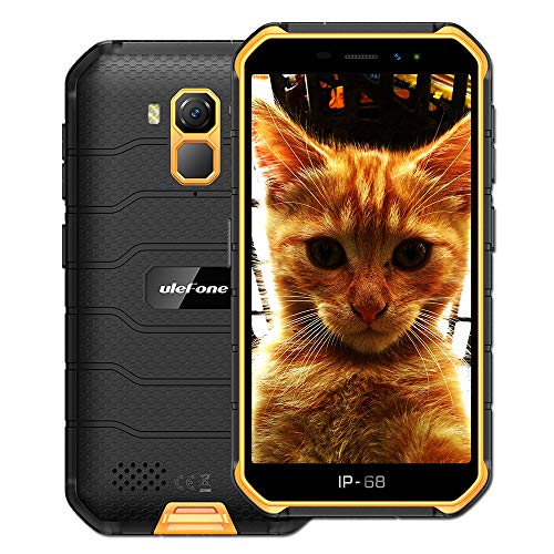 Ulefone Armor X7 Rugged Cell Phones Unlocked, Android 10 Quad-core 16GB ROM Expansion