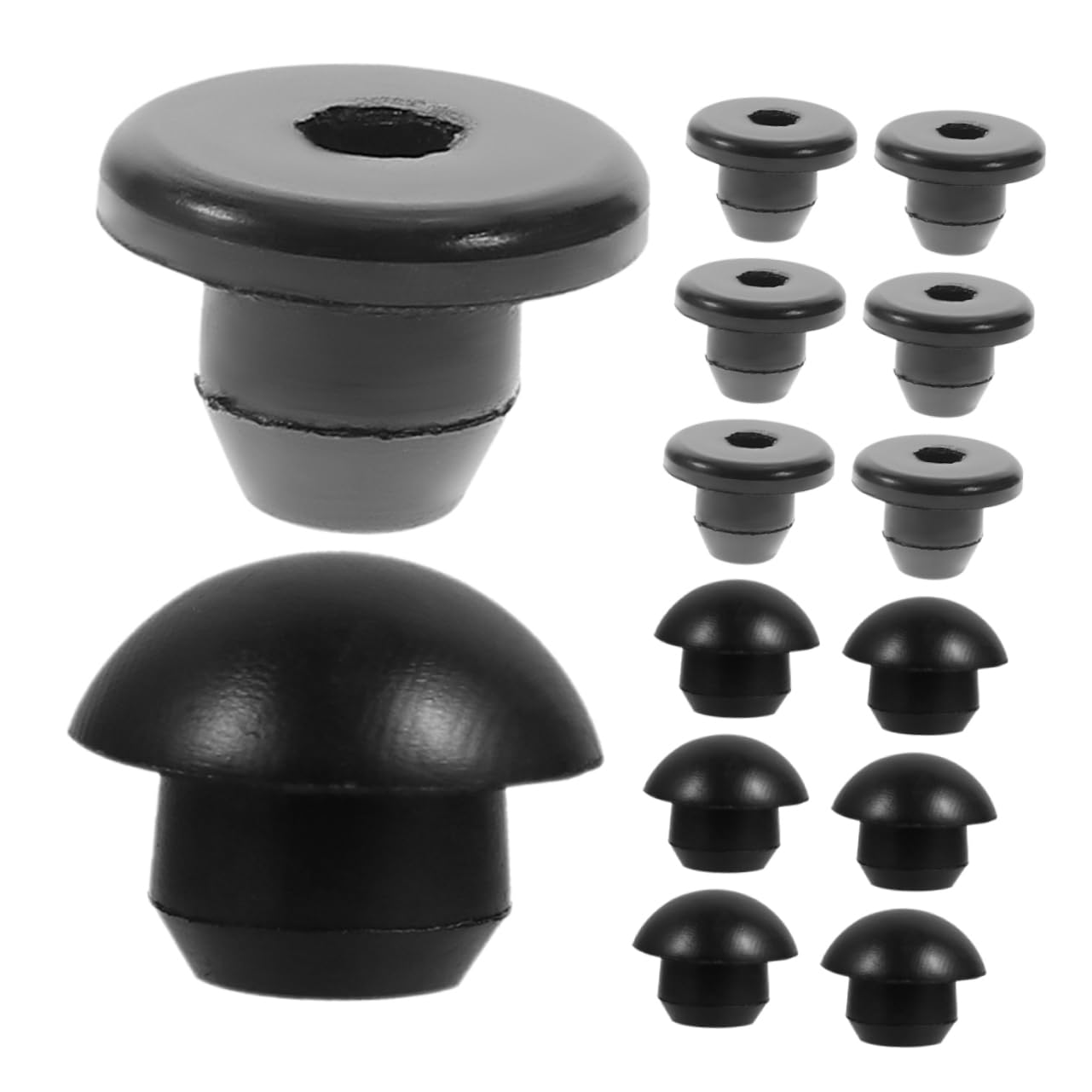 HEALLILY 3sets Car Jack Hydraulic Line Plugs Rubber Oil Reservoir Filler Bung Design 40pcs*3