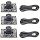 MaxAwe 3 STK OV9732 100 Grad Kameramodul, 1 MP 1280x720 30FPS Kamera mit 2 Meter Kabel Kostenloser, USB Kostenloser Treiber Manueller für Spieleprojekt