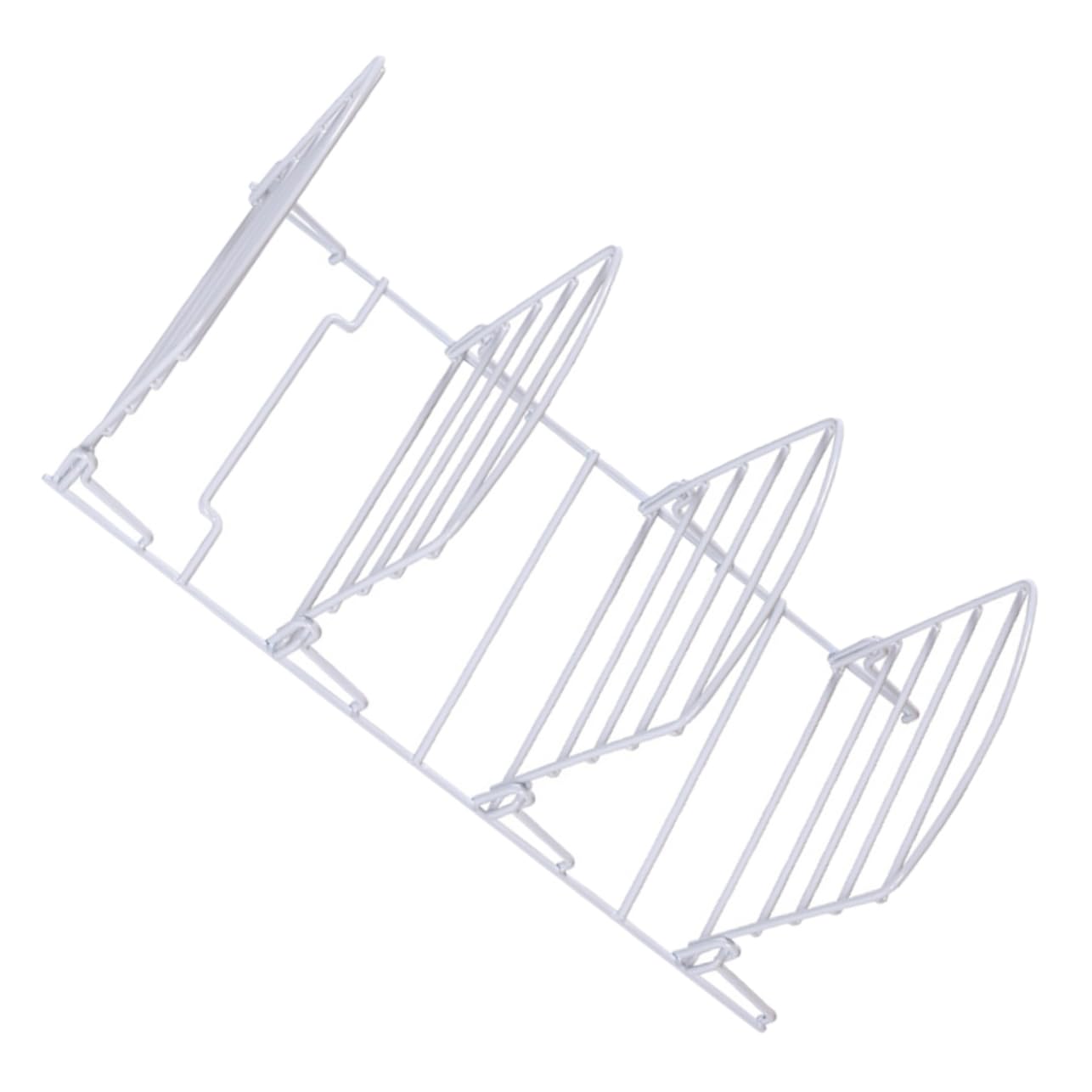 OKUMEYR Kitchen Wall-Mounted Tray Rack Folding Storage Organizer for Side Dishes Space-Saving Design for Restaurants and Home Use and Easy to Install