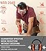 PROHEAR 033 2.0 Upgraded Bluetooth Hearing Protection AM FM Radio Headphones - 31SNR Noise Reduction Ear Muffs with Long-Lasting Stable Rechargeable Battery - 50 Hrs for Mowing Snowblowing - Orange