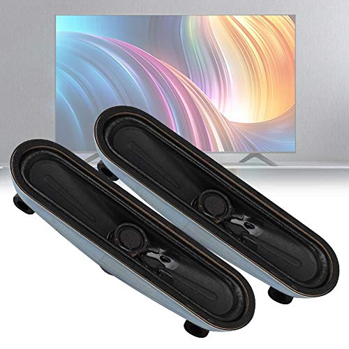 ASHATA Altoparlante 2Pcs Full Range 8 Ohm 10W per TV LCD