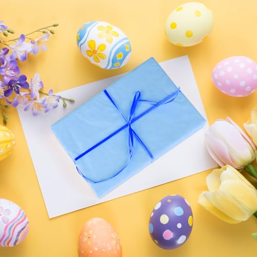Image of NEBURORA 60 Sheets Multicolor Tissue Paper Spring Easter Gift Wrapping Paper Decorative Art Paper for DIY Easter Birthday Holiday Party Packing Decoration
