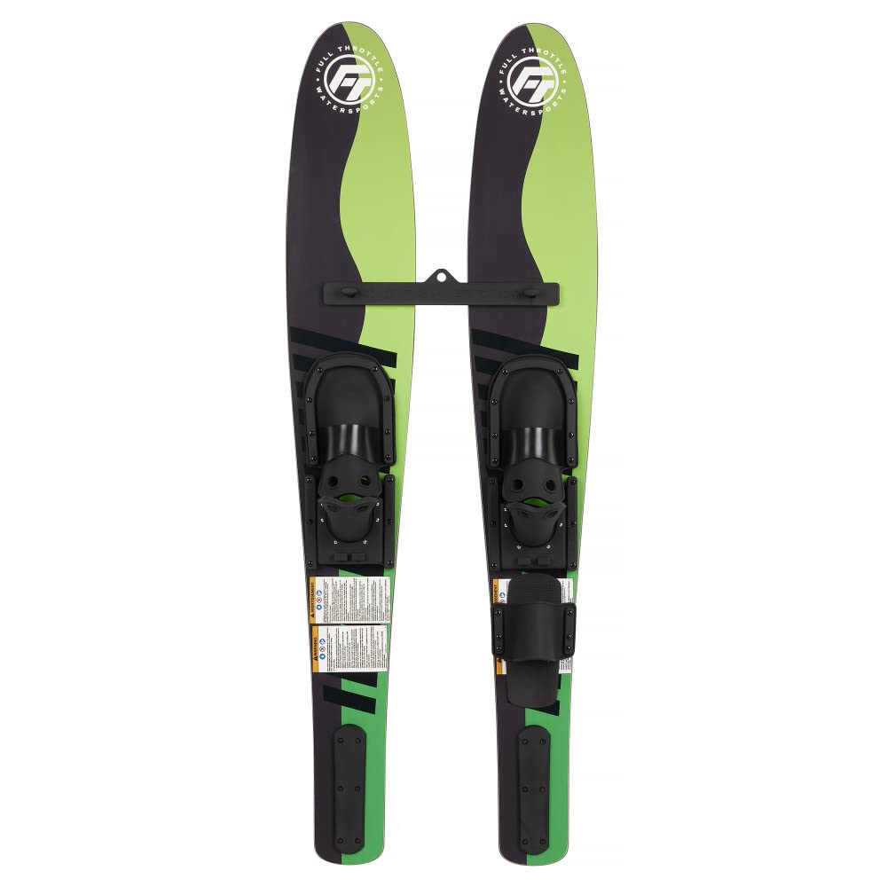 Amazon.com : Full Throttle Shaped Junior Combo Waterskis, 54