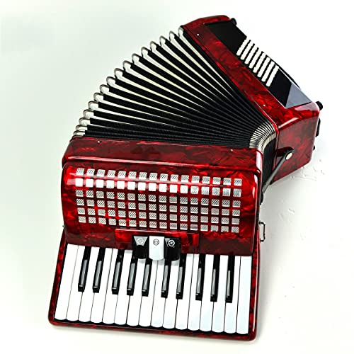 QYYYUNDING Accordeon, Professioneel gespeeld 48 Bass Student Adult Accordion 26 Sleutels 48 Bass Geschikt voor scholen… - Image 3