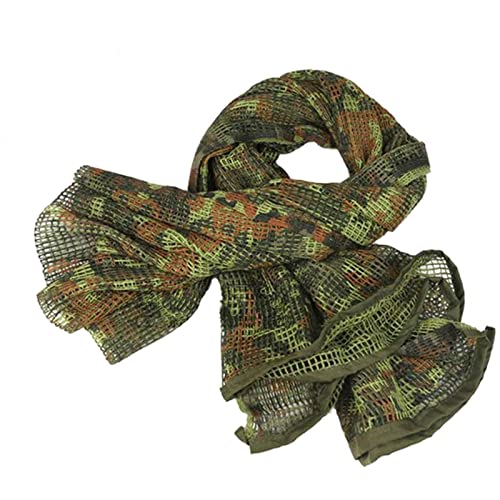 LOOGU Netzschal Tarnschal Tarnnetz Schal in verschiedenen coolen Designs - Tarnnetz für Sport Tarnung und Freizeit Angeln Tarnungund andere Outdoor Aktivitäten- Größe 190 cm x 90 Cover