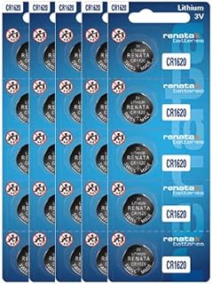CR1620 Renata 3 Volt Lithium Coin Cell Battery (25)