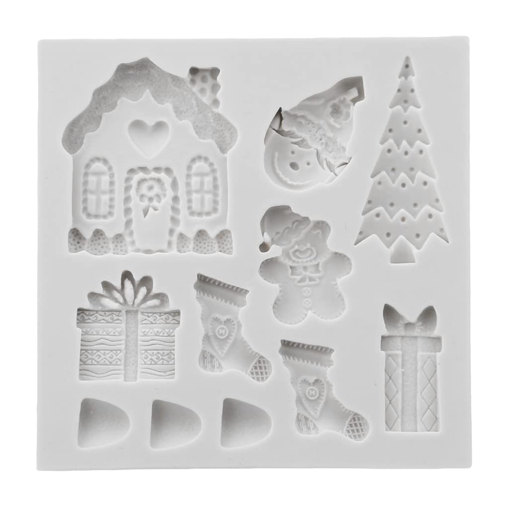Kalttoy Multicolor Fondant Making Silicone Mold Making Candy Soap Cupcakes Fondant Chocolate And Clay Gifts For Baking Lover Silicone Chocolate Molds Square Shapes Large Small Set